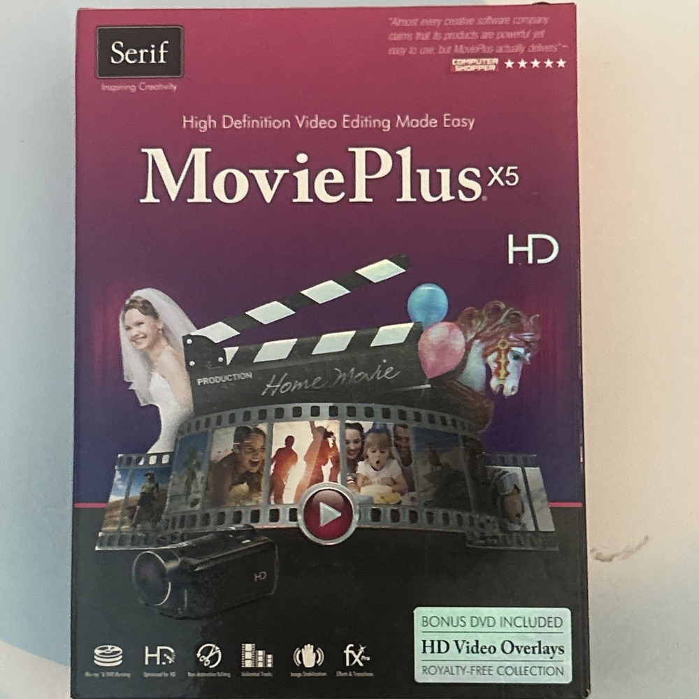 Serif MoviePlus X5 Software & User Guide